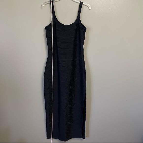 Shape Fx by Newport News Black Maxi Dress Aztec 10 - Picture 5 of 11